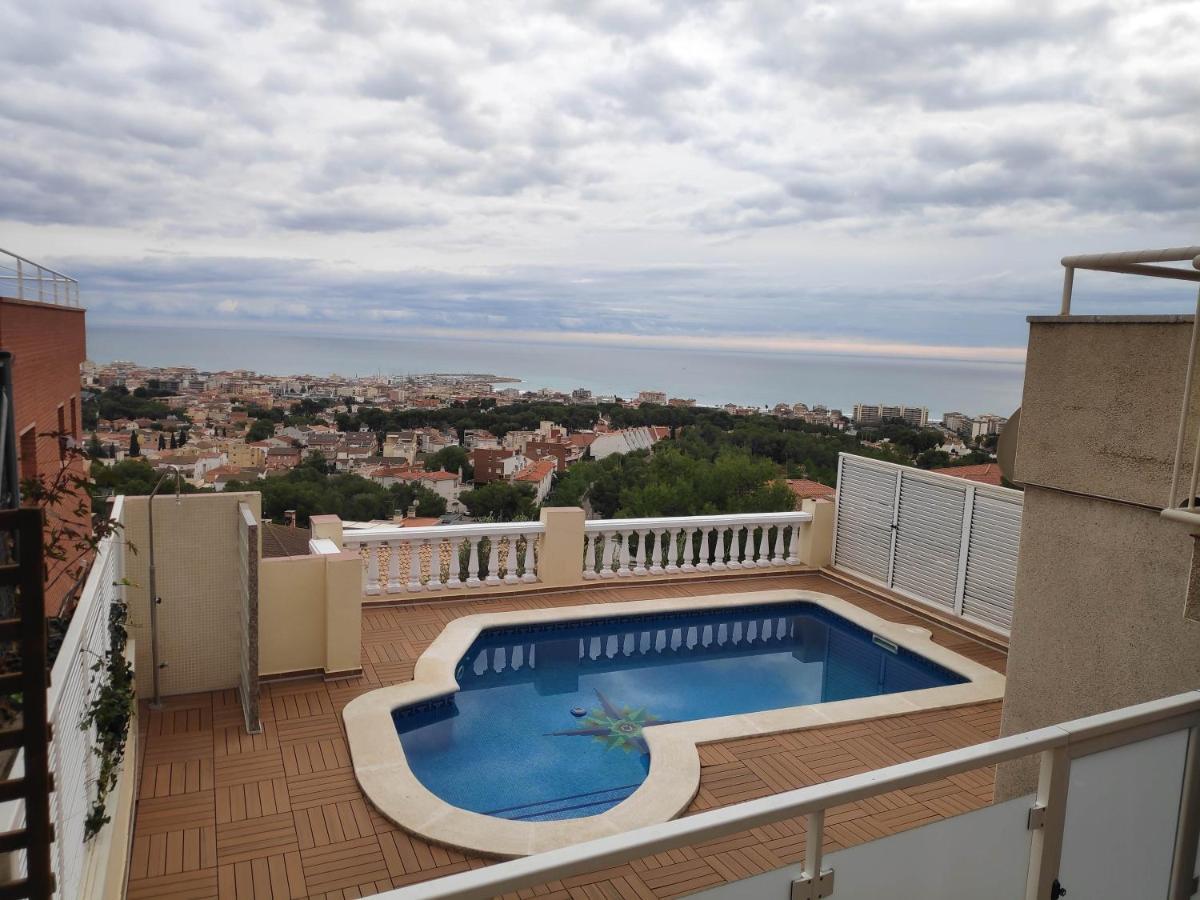 Beach House. Casa Con Piscina Privada Calafell Eksteriør billede