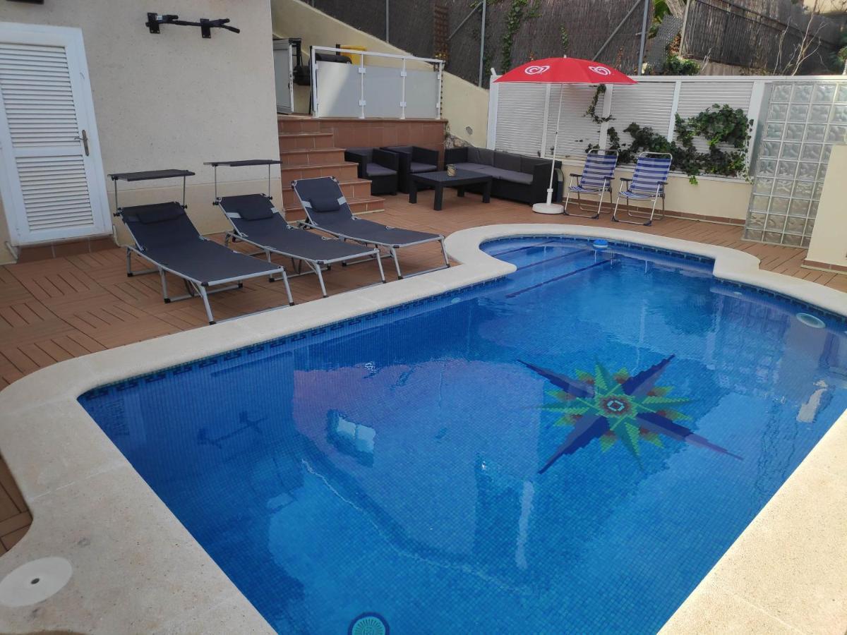 Beach House. Casa Con Piscina Privada Calafell Eksteriør billede
