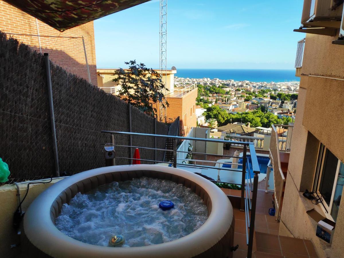 Beach House. Casa Con Piscina Privada Calafell Eksteriør billede