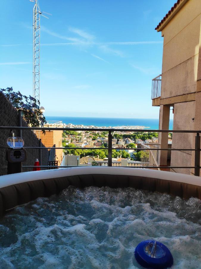 Beach House. Casa Con Piscina Privada Calafell Eksteriør billede